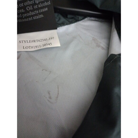 Frogg Toggs Lightweight Rain Jacket Packable Hood Zipper Pocket Size S/M - Picture 7 of 11